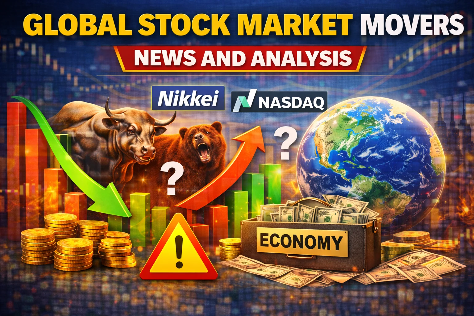 Global stock market movers news and analysis